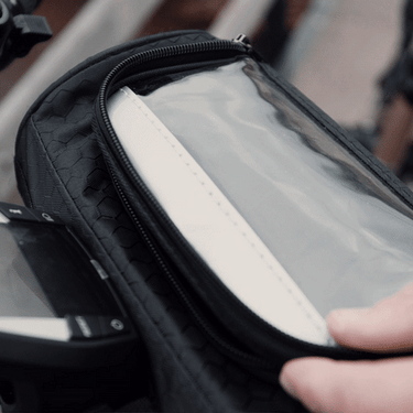 Bike Handlebar Bag Waterproof Bicycle Handlebar Bag With Clear Phone Pocket For Secure Access And Stable Mounting On Bike Handlebars - Image 20