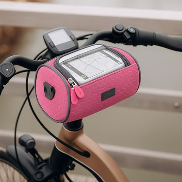 Bike Handlebar Bag Waterproof Bicycle Handlebar Bag With Clear Phone Pocket For Secure Access And Stable Mounting On Bike Handlebars - Image 19