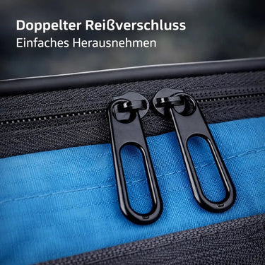 Bike Handlebar Bag Waterproof Bicycle Handlebar Bag With Clear Phone Pocket For Secure Access And Stable Mounting On Bike Handlebars - Image 7