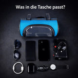 Bike Handlebar Bag Waterproof Bicycle Handlebar Bag With Clear Phone Pocket For Secure Access And Stable Mounting On Bike Handlebars - Image 5