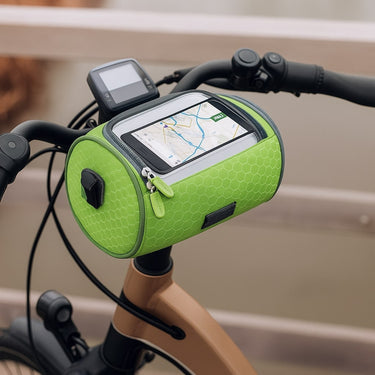 Bike Handlebar Bag Waterproof Bicycle Handlebar Bag With Clear Phone Pocket For Secure Access And Stable Mounting On Bike Handlebars - Image 17