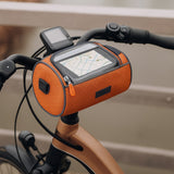 Bike Handlebar Bag Waterproof Bicycle Handlebar Bag With Clear Phone Pocket For Secure Access And Stable Mounting On Bike Handlebars - Image 18