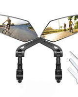 Bike Mirrors With Adjustable Wide-Angle Rear View - Image 3