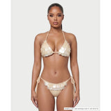 Bikini Set Adjustable Triangle Tie-Side Two-Piece - Image 6