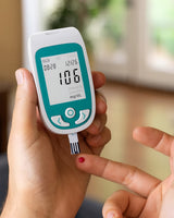 Blood Glucose Monitor Kit | 3-in-1 Cholesterol Uric Acid Testing Device - Image 2