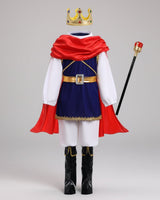 Boys' Halloween Prince Costume With Crown And Scepter For Royal Dress Up Party - Image 5