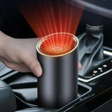 Car Air Blower Fast Heating Cup Shape Warm Plug And Use 360 Degree Rotatable Instant Heat Zero Hassle - Image 1