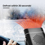 Car Heater Defroster Portable With Quick Heat 30s Compact Warmth Comfort And 30-Second Warm-Up Without Idling The Engine - Image 2