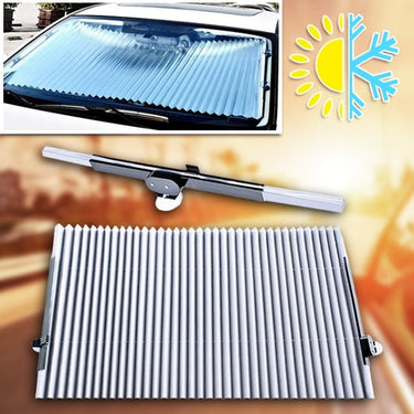 Car Sunshade For Front And Side Windows With UV And Heat Protection Foldable Design - Image 2