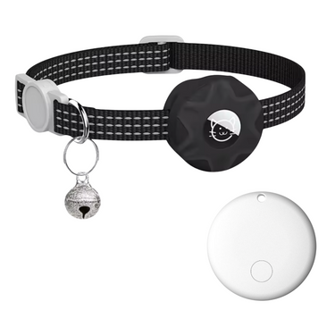 Cat Collar Tracker Pink Purple White Black - Image 10