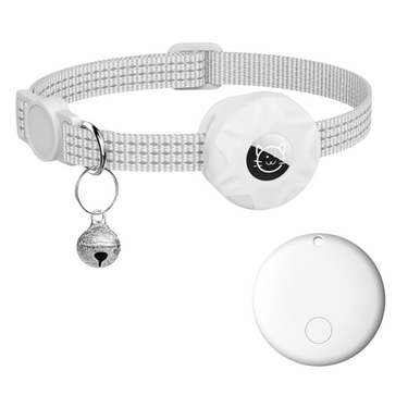Cat Collar Tracker Pink Purple White Black - Image 12