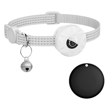 Cat Collar Tracker Pink Purple White Black - Image 13