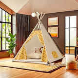 Children's Teepee Tent With Bear Patterns A Cosy Play Hideout For Indoor And Outdoor Adventures - Image 6