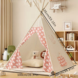Children's Teepee Tent With Bear Patterns A Cosy Play Hideout For Indoor And Outdoor Adventures - Image 2