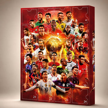 Christmas Football Advent Calendar With 24 Surprise Doors For Kids And Fans - Image 4