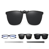 Clip On Sunglasses Adjustable Polarized Flip-Up Shades - Image 4