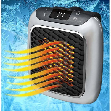 Compact Electric Space Heater With Energy Saving Warmth For Efficient Desk Use - Image 2