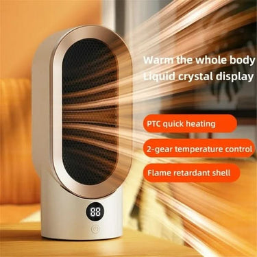 Compact Lightweight Portable Travel Heater With Overheat Protection And Cool-Touch Exterior - Image 2