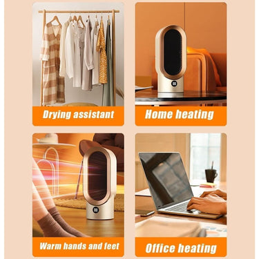 Compact Lightweight Portable Travel Heater With Overheat Protection And Cool-Touch Exterior - Image 8