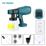 Cordless Paint Sprayer Handheld Electric With Portable Adjustable Spray Patterns Cuts Painting Time In Half - Image 8