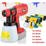 Cordless Paint Sprayer Handheld Electric With Portable Adjustable Spray Patterns Cuts Painting Time In Half - Image 1