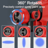 Cordless Paint Sprayer Handheld Electric With Portable Adjustable Spray Patterns Cuts Painting Time In Half - Image 2