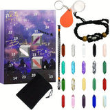 Crystalgems Christmas Advent Calendar With 24 Natural Precious Stones - Image 11