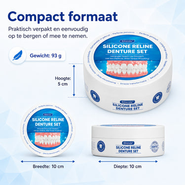 Denture Set Silicone Prothèse Dentaire For Comfortable Dental Replacement - Image 7