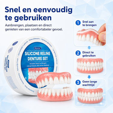 Denture Set Silicone Prothèse Dentaire For Comfortable Dental Replacement - Image 5