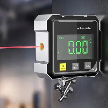 Digital Inclinometer With Laser And Bright Display For Precise Angle Measurement - Image 2