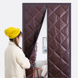 Door Insulation Curtain Magnetic Thermal Winter Block For A Cozy Home Environment - Image 2