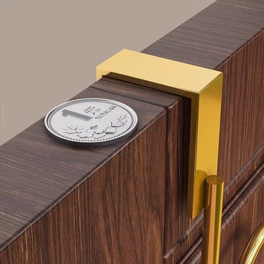 Door Mounted Coat Rack with Adjustable Cloud-Shaped Hooks and Over the Design - Image 4
