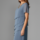 Dress for Women Women's Short Short Sleeve Dress Knee Length - Image 7
