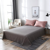 Duvet Cover Set Reversible Microfiber Gradient Solid Design - Image 3