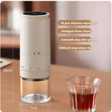 Electric Coffee Grinder USB-C Rechargeable With 38 Adjustable Burr Grind Settings - Image 4