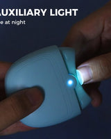 Electric Nail Clipper With Rechargeable Night Light And Shavings Catcher - Image 9
