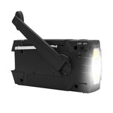 Emergency Radio Beacon With Solar Panel Hand Crank And LED Flashlight - Image 3