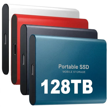 External SSD 128TB Compact And Portable With USB 3.1 And Usb-C - Image 1