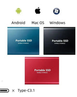 External SSD 128TB Compact And Portable With USB 3.1 And Usb-C - Image 3