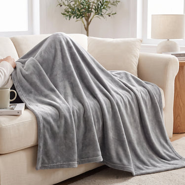 Fleece Throw Blanket Plush Soft Cozy Faux Fur - Image 6