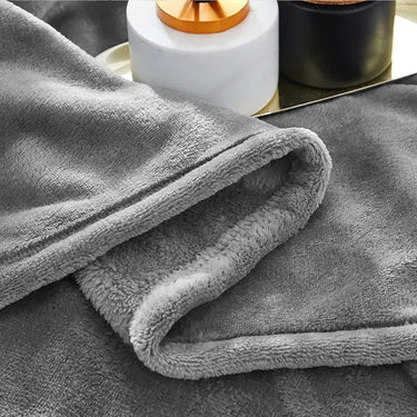 Fleece Throw Blanket Plush Soft Cozy Faux Fur - Image 1