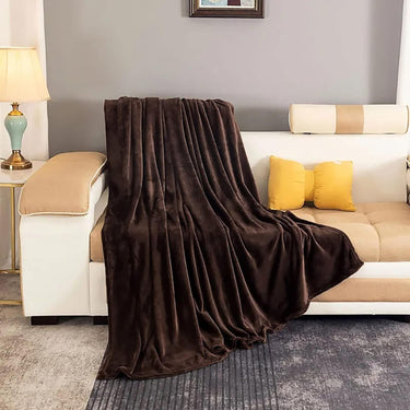 Fleece Throw Blanket Plush Soft Cozy Faux Fur - Image 3