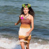 Flower Crown Necklace Set Halloween Costume Accessories And With Tropical And Beads - Image 3
