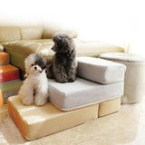 Foam Pet Access Steps With Breathable Mesh Cover - Image 3
