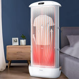 Foldable Electric Clothes Dryer With Heated Airer UV Sterilization And Fast Wrinkle Removal For Portable Use - Image 1