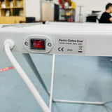 Foldable Electric Clothes Drying Rack With Heated Bars And Powerful 120W Heating For An Energy Efficient Indoor Airer - Image 8