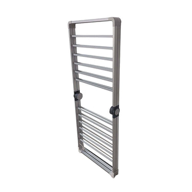 Folding Clothes Drying Rack With Ample Capacity Garment That Folds Completely Flat For Space-Saving Vertical Design - Image 5