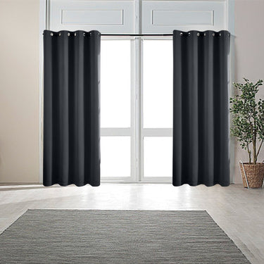 Full Blackout Thermal Curtains With Insulated Grommet Panels For Total Darkness And Noise Reduction - Image 8