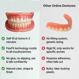 Glue Dentures Full Upper And Lower Set With Fda Registration For Comfort And Security - Image 8