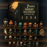 Halloween Advent Calendar With Collectible Miniature Figurines For Spooky Countdown Decoration - Image 1